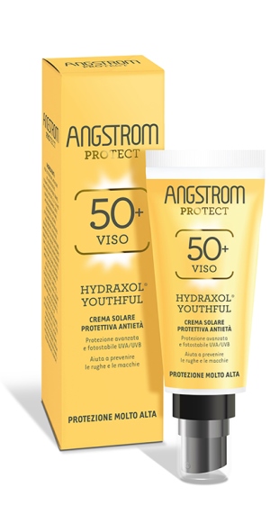 ANGSTROM PROTECT YOUTHFUL TAN CREMA SOLARE ULTRA PROTEZIONE ANTI ETA' 50+ 40 ML - Farmamood