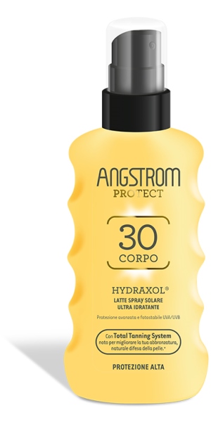 ANGSTROM PROTECT HYDRAXOL LATTE SPRAY SOLARE PROTEZIONE 30 175 ML - Farmamood