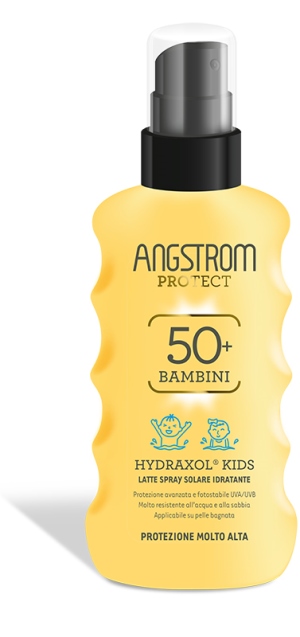ANGSTROM PROTECT HYDRAXOL KIDS LATTE SPRAY SOLARE ULTRA PROTEZIONE 50+ 175 ML - Farmamood