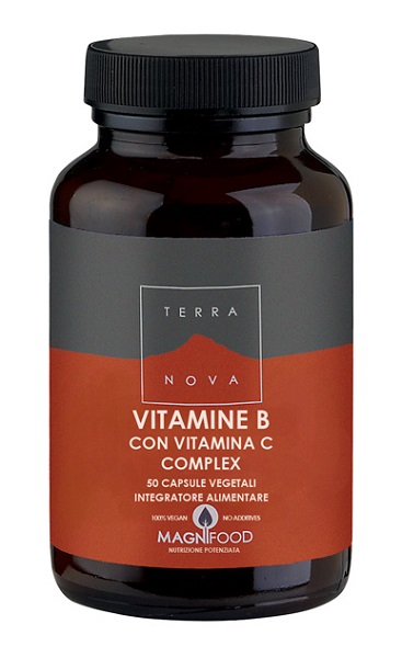 TERRANOVA COMPLESSO DI VITAMINE B CON VITAMINA C 50 CAPSULE - Farmamood