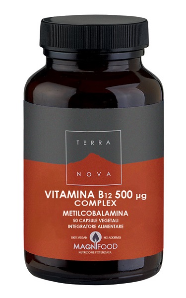 TERRANOVA COMPLESSO DI VITAMINA B12 500 UG 50 CAPSULE - Farmamood