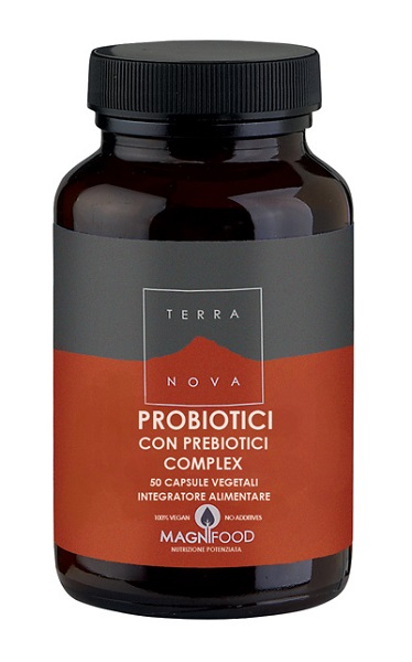 TERRANOVA PROBIOTICI CON PREBIOTICI COMPLEX 50 CAPSULE VEGETALI - Farmamood