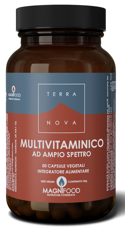 TERRANOVA COMPLESSO MULTIVITAMINICO AD ALTO SPETTRO 50 CAPSULE - Farmamood