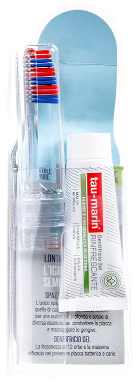 TAU MARIN TAU KIT SPAZZOLINO DURO NEW - Farmamood