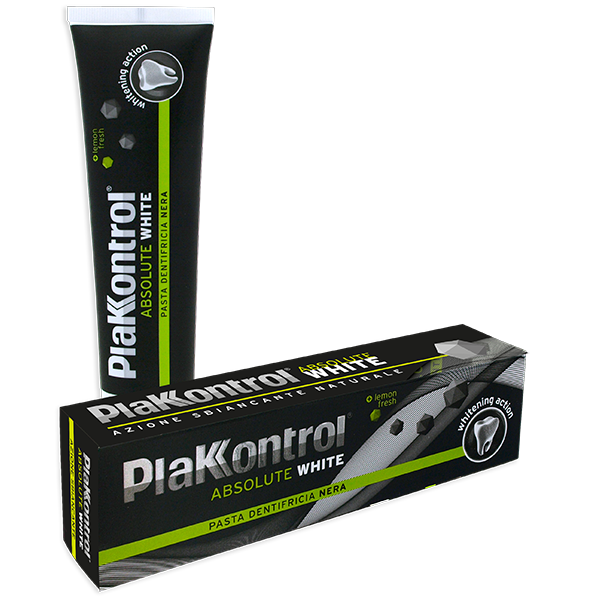 PLAKKONTROL ABSOLUTE WHITE DENTIFRICIO 75 ML - Farmamood