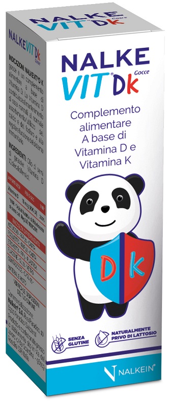 NALKEVIT DK GOCCE CON VITAMINA D3 E K1 9 ML - Farmamood