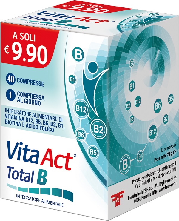VITA ACT TOTAL B 40 COMPRESSE - Farmamood