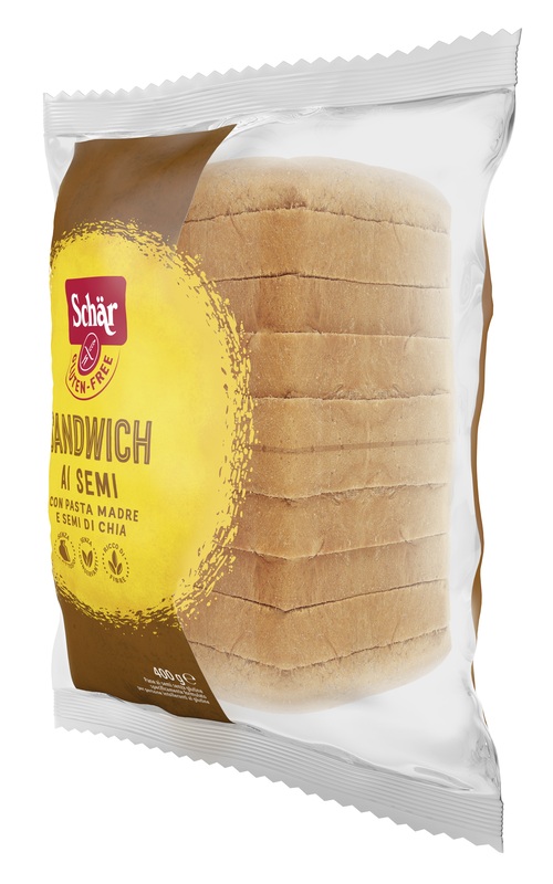 SCHAR SANDWICH AI SEMI SENZA LATTOSIO 400 G - Farmamood
