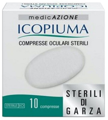 COMPRESSE OCULARI ADESIVE STERILI 10 PEZZI - Farmamood
