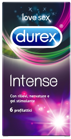 DUREX INTENSE ORGASMIC CONDOM 6 PEZZI - Farmamood