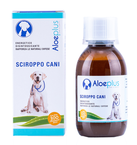 ALOEPLUS SCIROPPO 250 ML CANI MINI - Farmamood