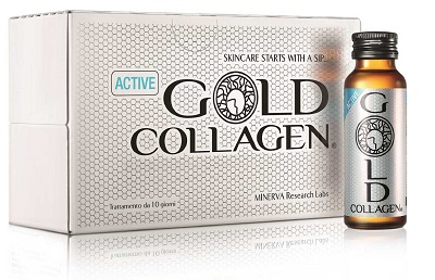 GOLD COLLAGEN ACTIVE 10 FLACONCINI 50 ML - Farmamood