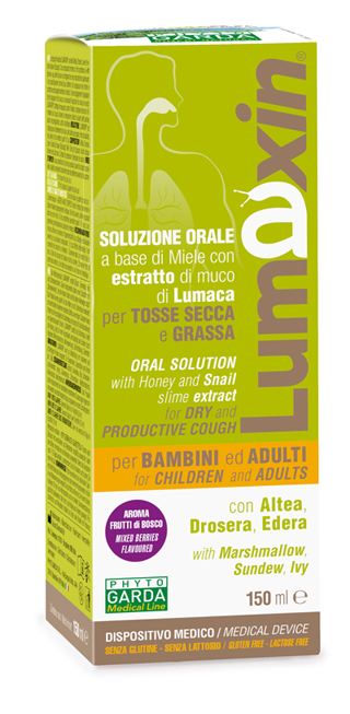 LUMAXIN DISPOSITIVO MEDICO SCIROPPO ADULTI/BAMBINI 150 ML - Farmamood