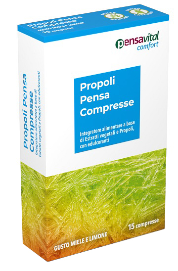 PROPOLI PENSA 15 COMPRESSE - Farmamood
