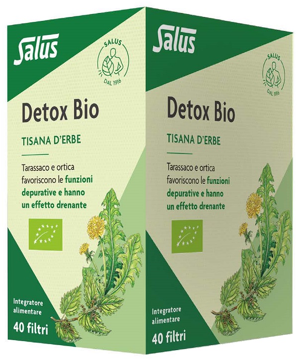 DETOX BIO TISANA 40 FILTRI 72 G - Farmamood