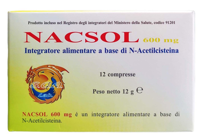 NACSOL 12 COMPRESSE - Farmamood