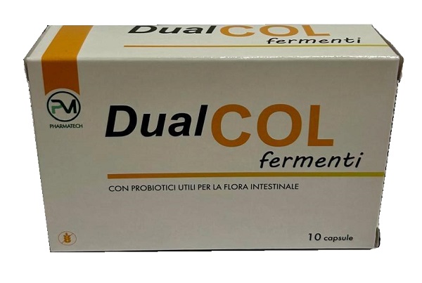 DUALCOL FERMENTI 10 CAPSULE - Farmamood
