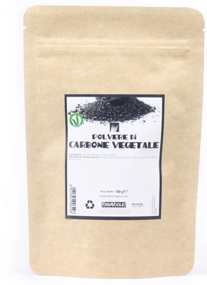 CARBONE VEGETALE POLVERE 100 G - Farmamood