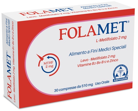 FOLAMET 30 COMPRESSE 500 MG - Farmamood