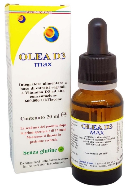 OLEA D3 MAX GOCCE 20 ML - Farmamood