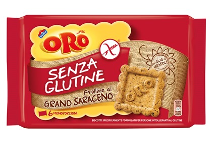 ORO SAIWA SENZA GLUTINE GRANO SARACENO 6 X 40 G - Farmamood