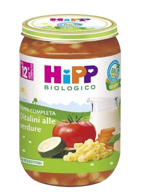 HIPP BIO DITALINI ALLE VERDURE 250 G - Farmamood