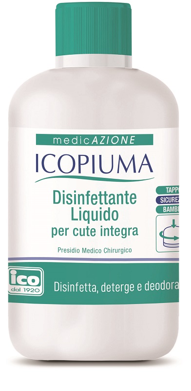 ICOPIUMA DISINFETTANTE LIQUIDO CUTE INGEGRA 250 ML - Farmamood