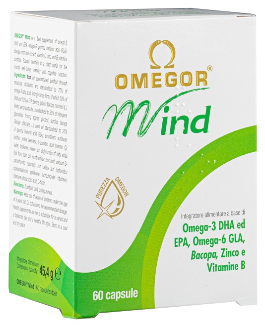 OMEGOR MIND 60 CAPSULE MOLLI - Farmamood