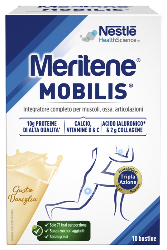 MERITENE MOBILIS GUSTO VANIGLIA 10 BUSTINE DA 21 G - Farmamood