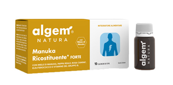 ALGEM MANUKA RICOSTITUENTE FORTE 10 FLACONCINI 10 ML - Farmamood
