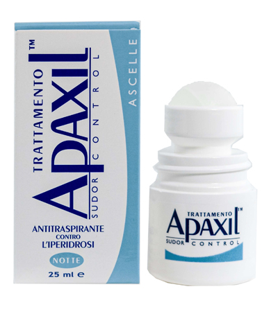 APAXIL SUDOR CONTROL ASCELLE NOTTE 25 ML - Farmamood