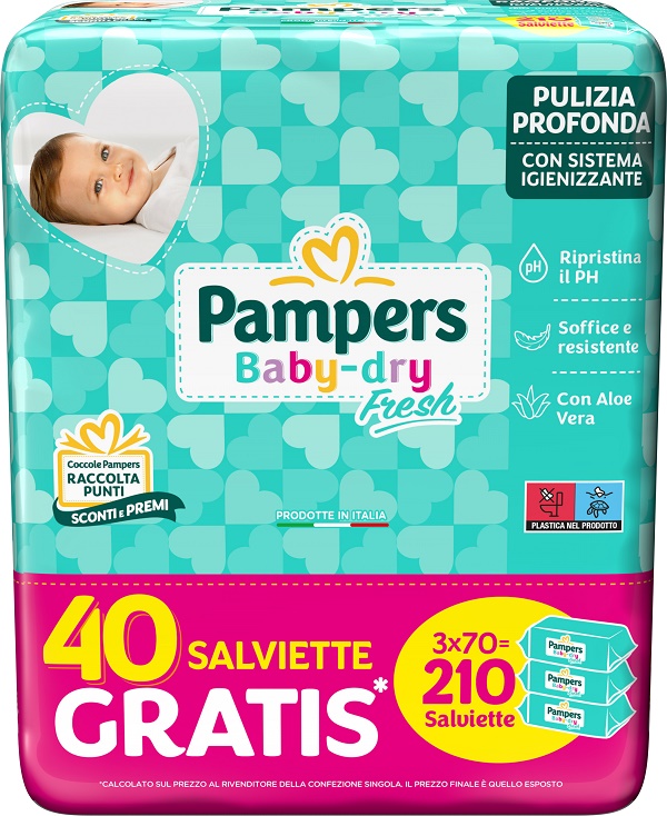 BABY FRESH FORMULA ESCLUSIVA 210 PEZZI - Farmamood