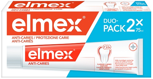 ELMEX PROTEZIONE CARIE 2 X 75 ML - Farmamood
