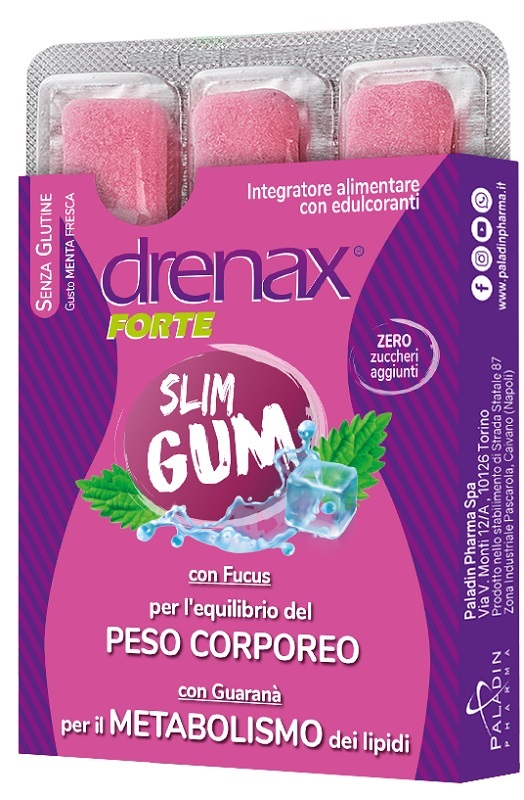 DRENAX SLIM DIMAGRANTE 9 GUM - Farmamood