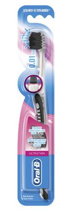 ORALB SPAZZOLINO EXTRA MORBIDO NERO ULTRATHIN - Farmamood