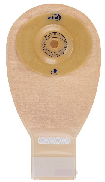 SACCA PER ILEOSTOMIA TRASPARENTE RITAGLIABILE WELLAND AURUM PROFILE ILEO MIDI DIAMETRO 13-48 MM INIZIO CONVESSITA' 48 MM 10 PEZZI - Farmamood