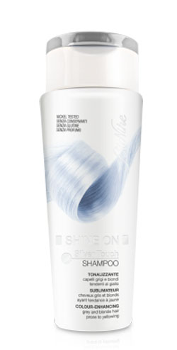BIONIKE SHINE ON SHAMPOO SILVER TOUCH 200 ML - Farmamood