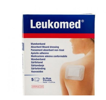 LEUKOMED MEDICAZIONE POST-OPERATORIA IN TESSUTO NON TESSUTO 8 X 10 CM - Farmamood