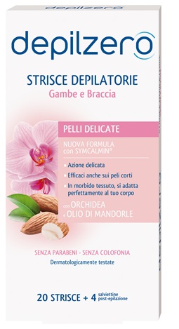 DEPILZERO STRISCE GAMBE BRACCIA 20 PEZZI - Farmamood