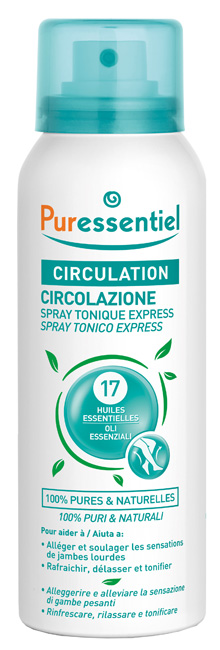 PURESSENTIEL SPRAY TONICO EXPRESS CIRCOLAZIONE 100 ML - Farmamood