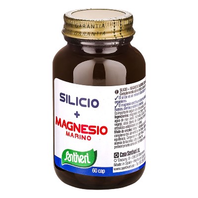 SILICIO + MAGNESIO MARINO 60 CAPSULE 28 G - Farmamood