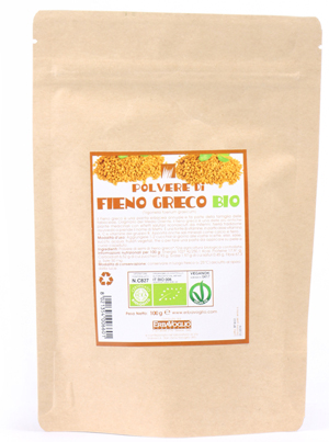 FIENO GRECO POLVERE BIO 100 G - Farmamood
