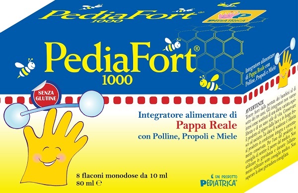 PEDIAFORT 1000 8 FLACONCINI 10 ML - Farmamood