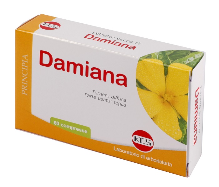 DAMIANA ESTRATTO SECCO 60 COMPRESSE - Farmamood