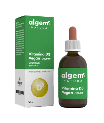 VITAMINA D3 VEGAN 2000 UI 50 ML - Farmamood