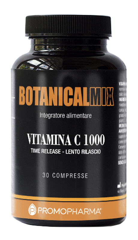 VITAMINA C 1000 BOTANICAL MIX 30 COMPRESSE - Farmamood