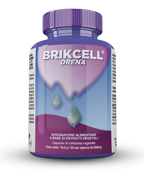 BRIKCELL DRENA 30 CAPSULE - Farmamood