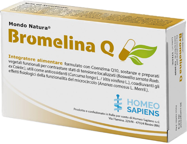 BROMELINA Q MONDO NATURA 30 COMPRESSE - Farmamood