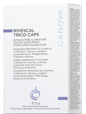 CANOVA RIVESCAL TRICO CPS 30 COMPRESSE NUOVA CONFEZIONE - Farmamood