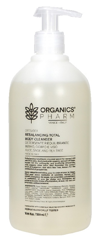 ORGANICS PHARM REBALANCING TOTAL BODY CLEANSER 500 ML - Farmamood
